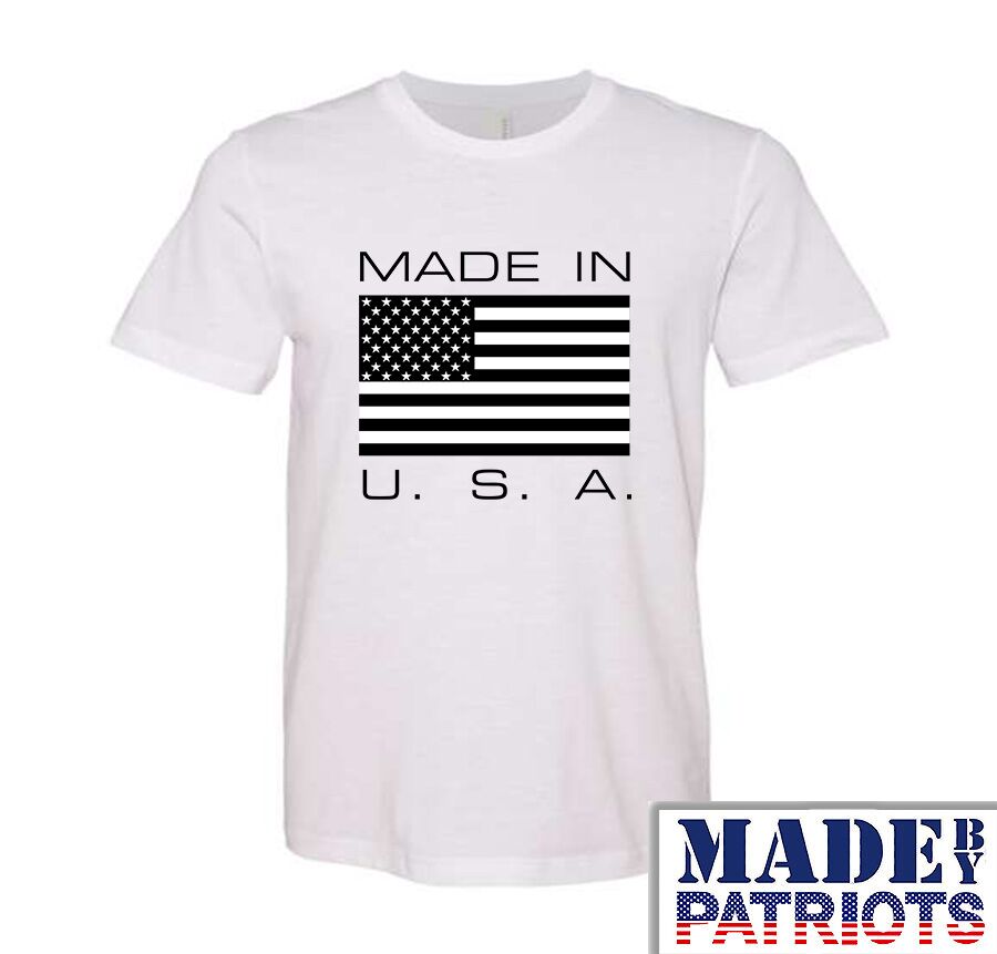 1 Made In USA Black & White Men's Shirt